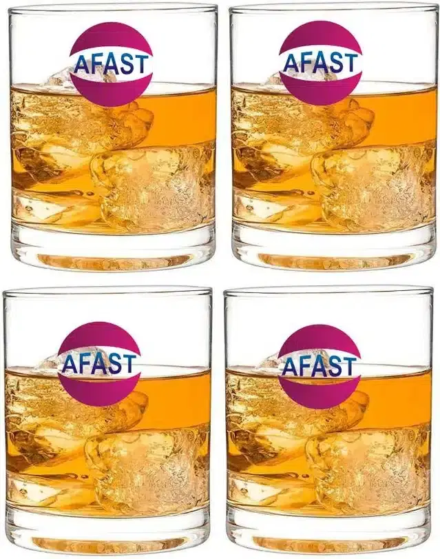 Fancy Water & Wine Glass, 280 ml, Pack of 4