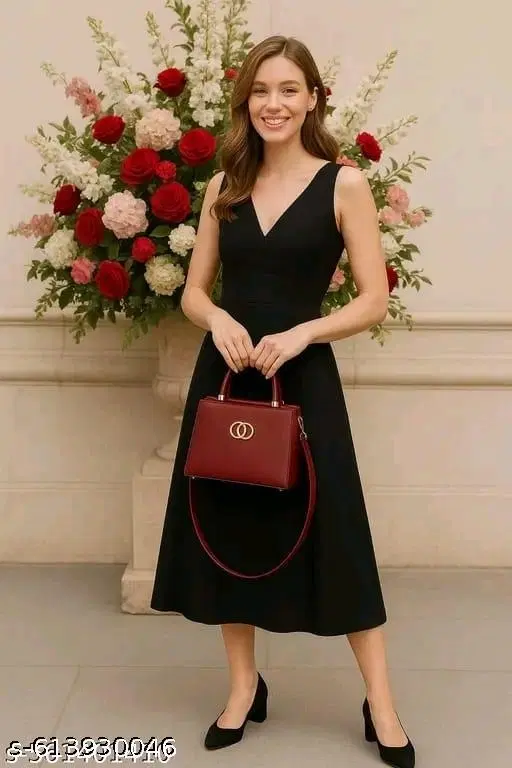Maroon Crossbody Bags & Sling Bags for Women (Maroon, 1 Pc)