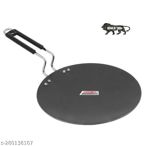 Cast Iron Tawa, Black