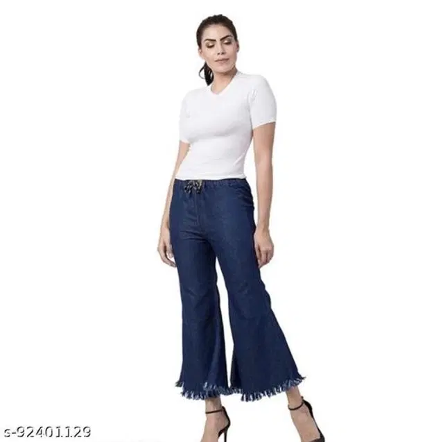 Denim Jeans for Women (Blue, 28)