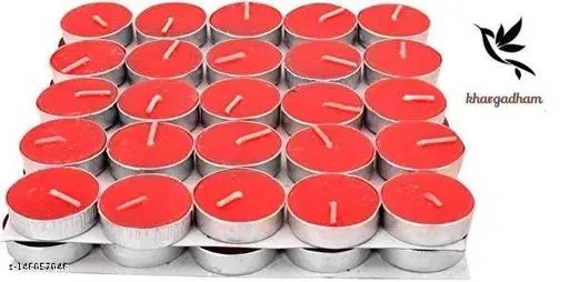 Tealight Candles for Home Decoration, Pack of 50