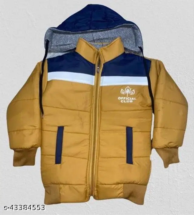 Polyester Jacket for Boys (Multicolor, 12-18 Months)