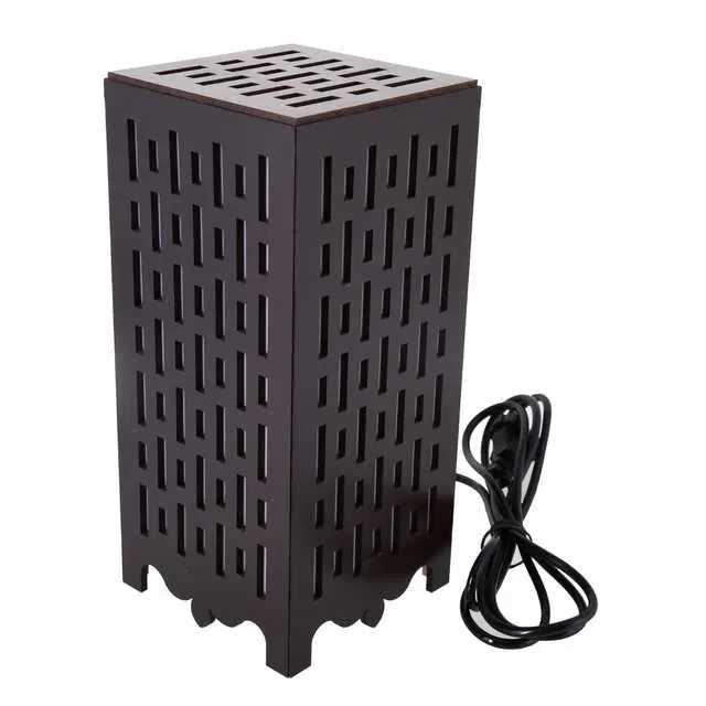 New Crafts Wooden Table Lamps For Home Decoration Living Room, 26X12X12 cm, Brown, NC-0141