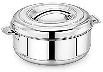 Double Wall Insulated Stainless Steel Hot & Cold Thermoware Casserole (3000 ml)