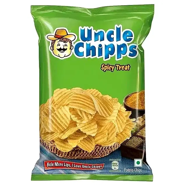Uncle Spicy Treat Chips, 80 g