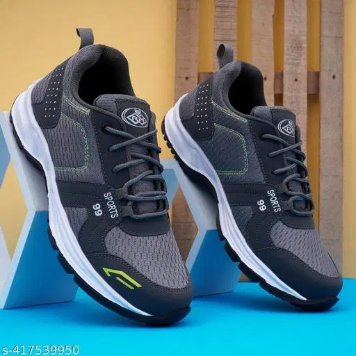 Casual Shoes for Men (Grey, 6)
