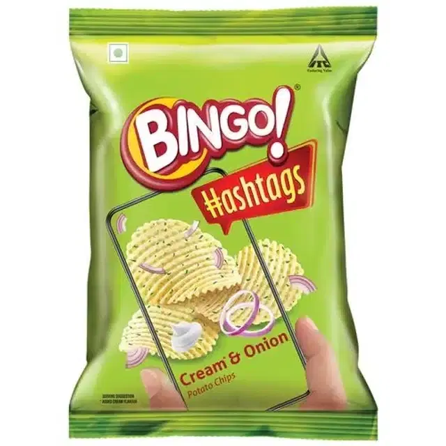 Bingo Hashtags Cream & Onion 56.6 g