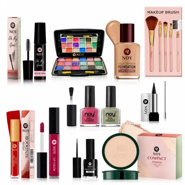 NOY Makeup Kit Captivating Match for Irresistible Allure, YN223, Pack of 15