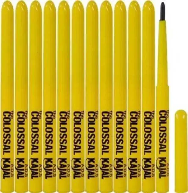 Eye Kajal for Women, Pack of 12, AV-010