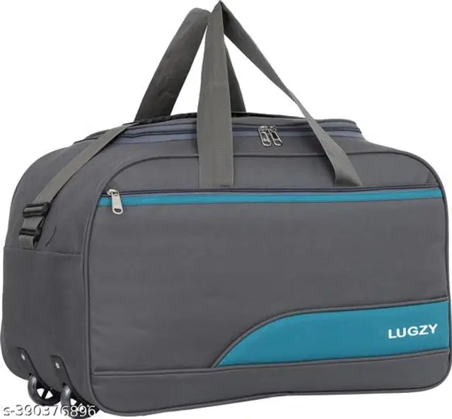 Polyester Duffel Bags, Grey