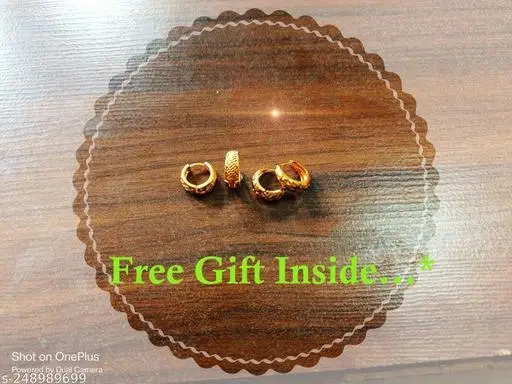 Huggie Earrings for Women (Gold)