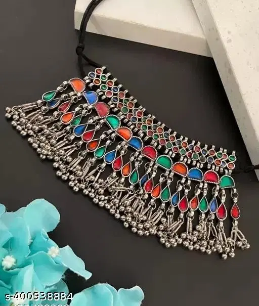 Multi Color Meenakari Necklace Set