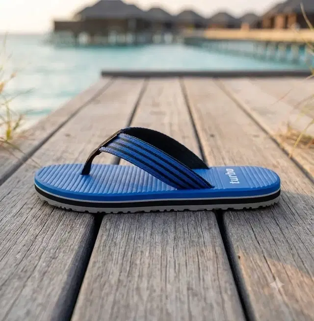 Flipflops for Men (Blue, 6)