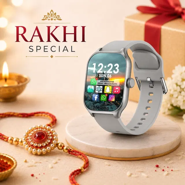 TecSox H9 Pro Max Smart Watch | Rakhi Special