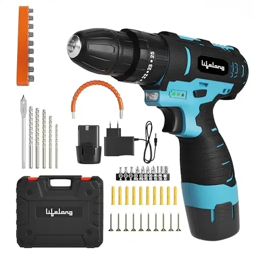 Lifelong Cordless Drill Driver Machine (llwldm001)