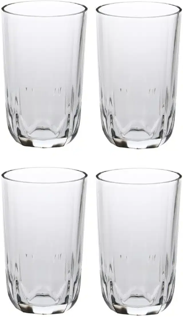 Fancy Water & Wine Glass, 300 ml, Pack of 4