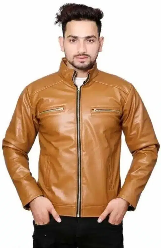 Jackets for Men (Mustard, M)