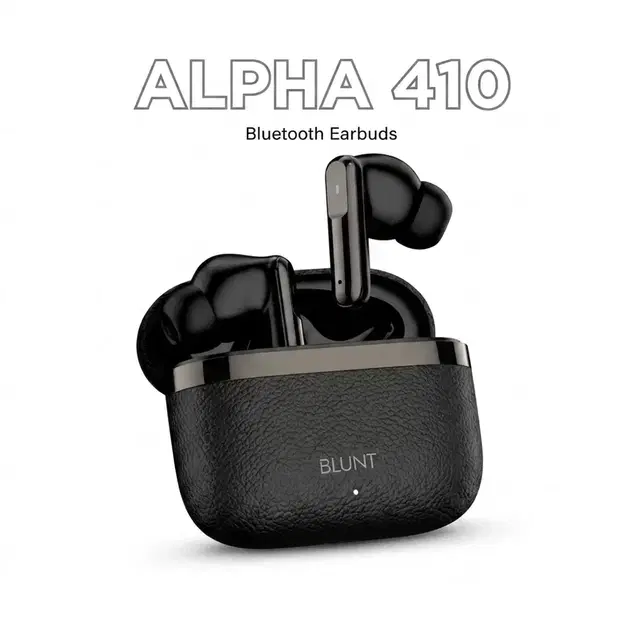 Blunt Alpha 410 Wireless Earbuds - 50H Playtime