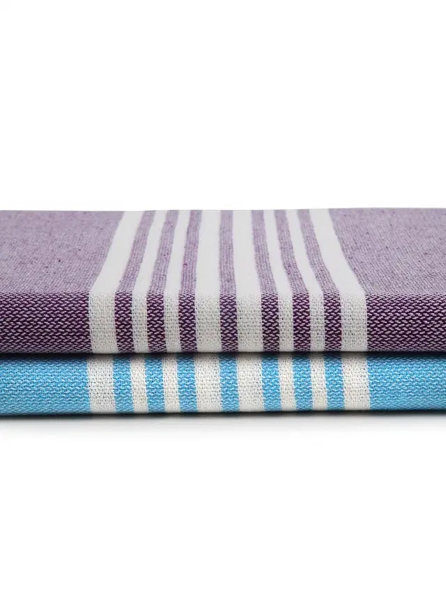 Cotton High Absorbent Bath Towels, Multicolor, Pack of 2