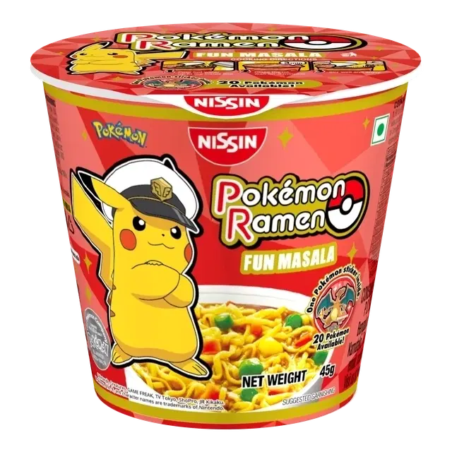 Nissin Pokemon Ramen Cup Noodles 45 g