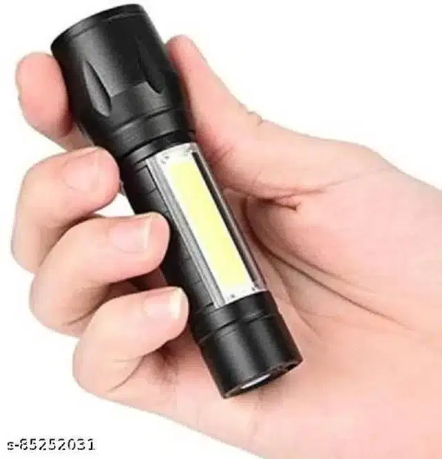 Rechargeable LED Torch Light, White