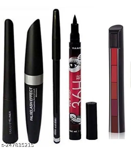 Face Makeup Combo, Multicolor, Set of 1