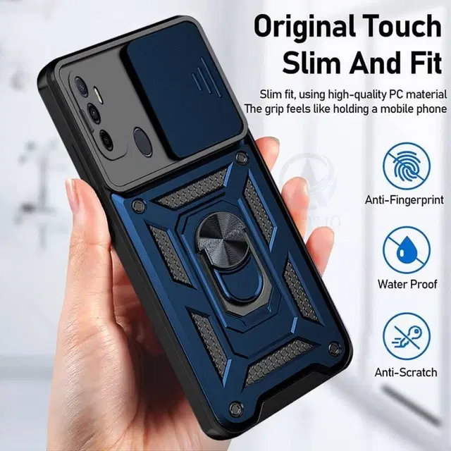Armor -Back Cover for Oppo A53, Grip Case, Pack of: 1