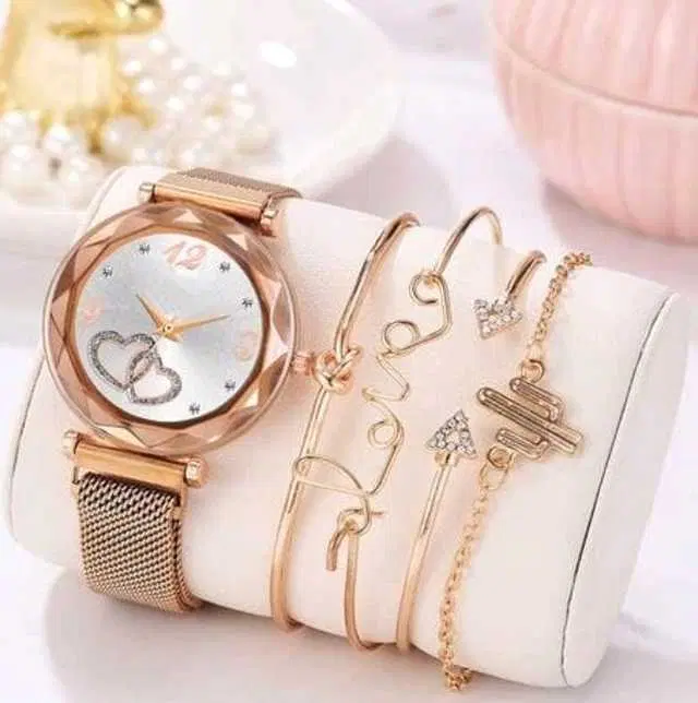 Analog Watch For Women (Rose Gold) (Ws-284)