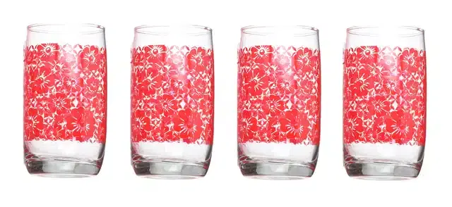 Liquor cum Cocktail Glasses, Transparent, 280 ml, Pack of 4