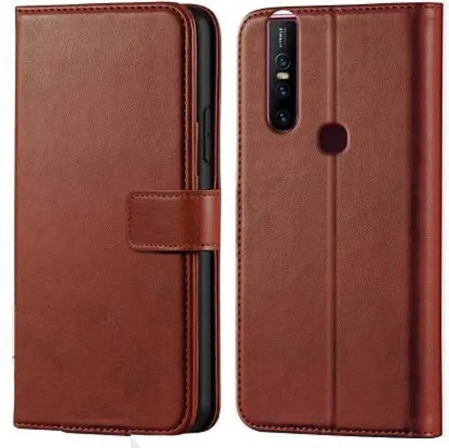 Flip Mobile Cover for Vivo V15, Multicolor