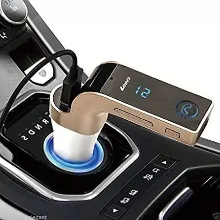 Wireless Bluetooth FM Adapter Car Kit with Hand-Free Call, Me-23