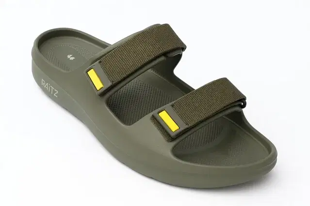 EVA Sandals for Men (Major Olive, 8)