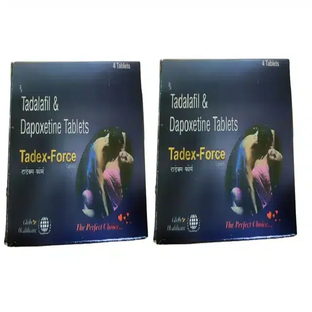 Tadalafil & Dapoxetine Tablets for Men, Set of 2