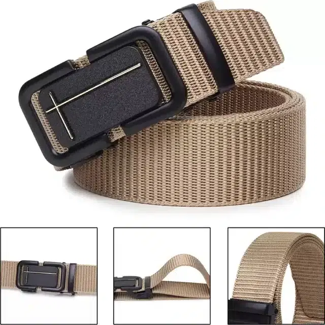 Autolock Belt for Men (Gold)