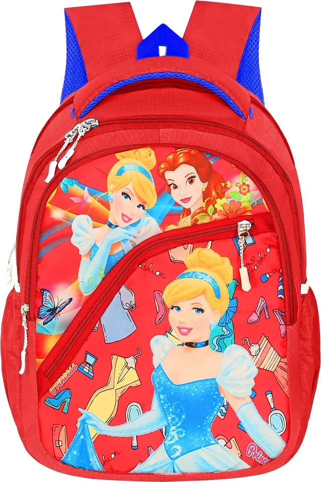 School Bag for Kids, Red, 30 L