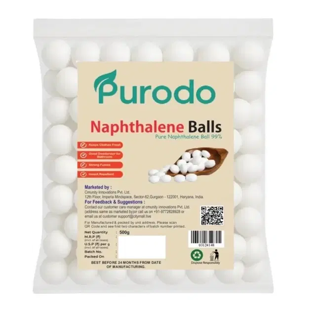 Purodo Napathelene Balls 500 g