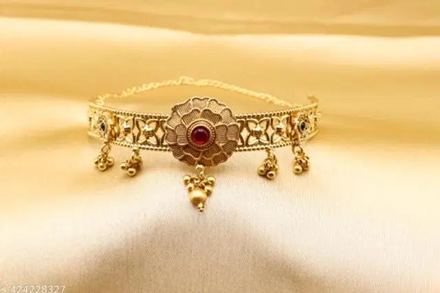 Copper Bajuband for Women (Multicolor)