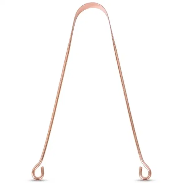 MiDazzle Copper Tongue Cleaner with Round Handle, Pack of 1
