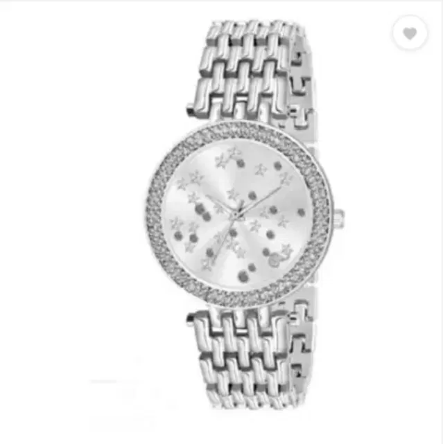 Analog Watch for Women (Silver)