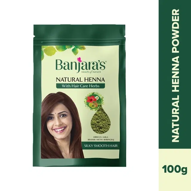 Banjara's Natural Henna Powder 100 g