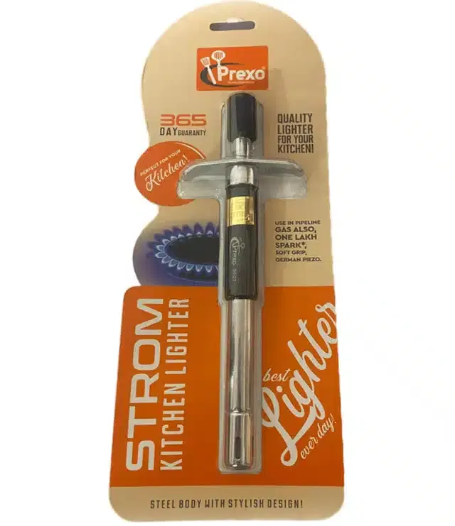 Stainless Steel Gas Lighter for Kitchen, Assorted