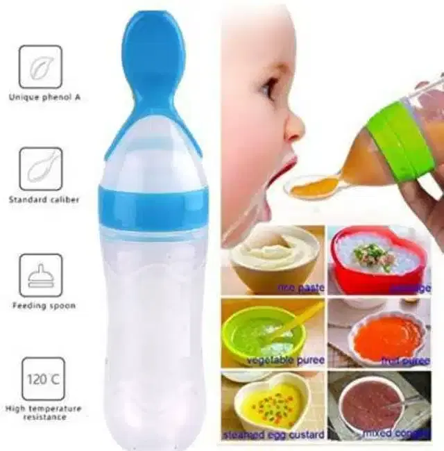 Silicone Food Feeder, Multicolor, 90 ml