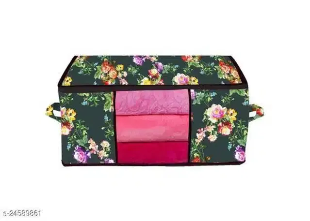 PVC Foldable Under Bed Storage, Green