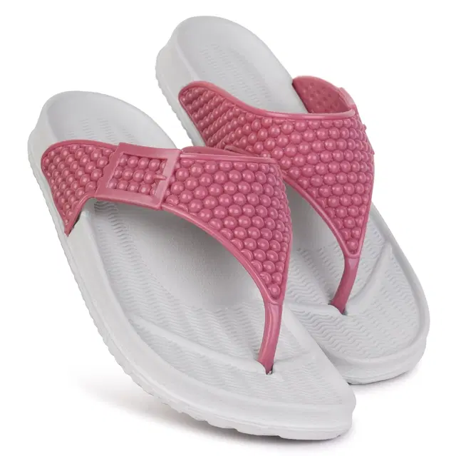 Flipflops for Women (Pink, 5)