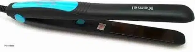 Plastic Hair Straightener, Black, 50 W