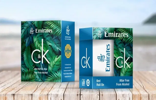 Emirates C&K Alcohol Free Roll On Ittar for Men & Women, 6 ml