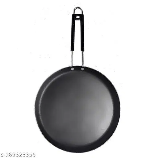 Cast Iron Tawa, Black