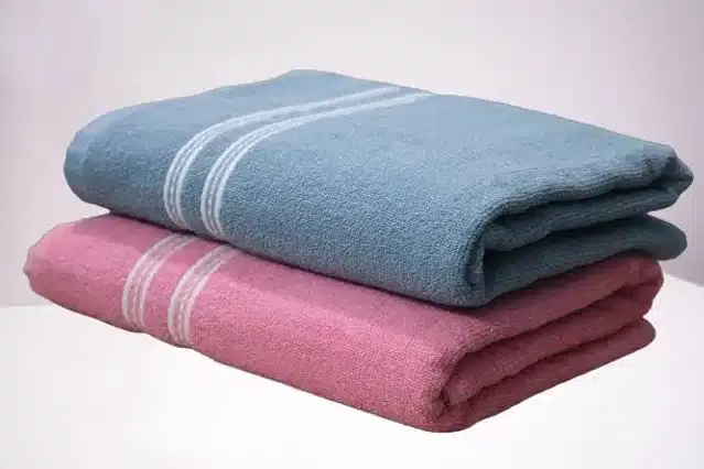 Bath Towel, 27x54 inches, Pack of 2, Multicolor