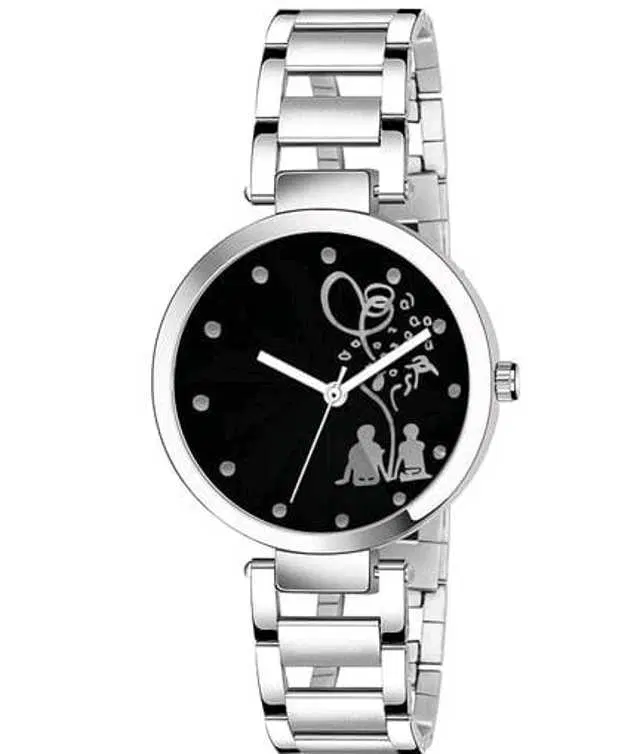 Analog Watch For Womens (Silver) (WS-187)