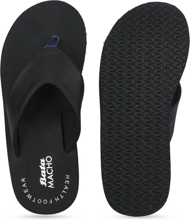 Bata Casual Flipflops for Men (Black, 7 UK/India)